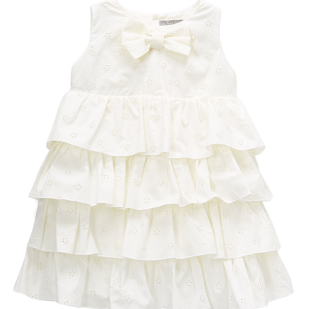 Eyelet Ruffle Dress